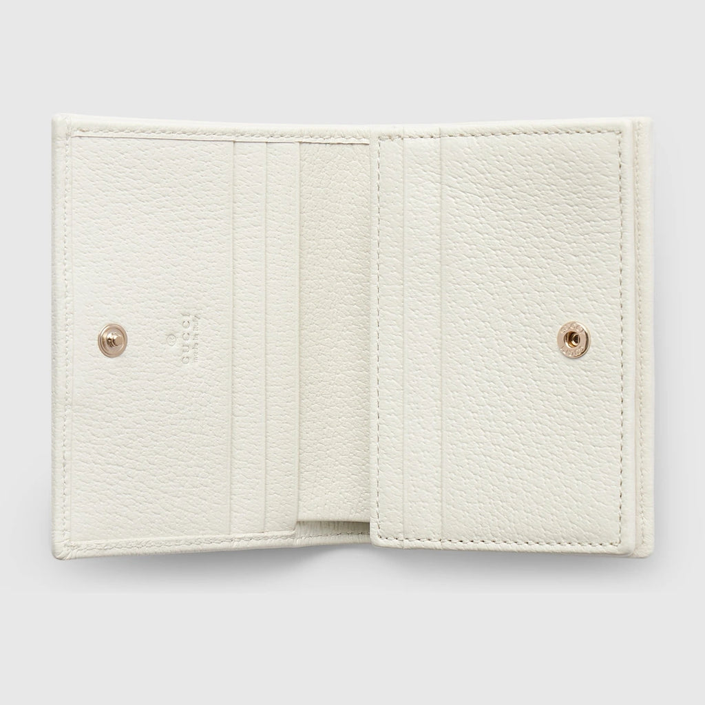 Gucci Ophidia Small Wallet White