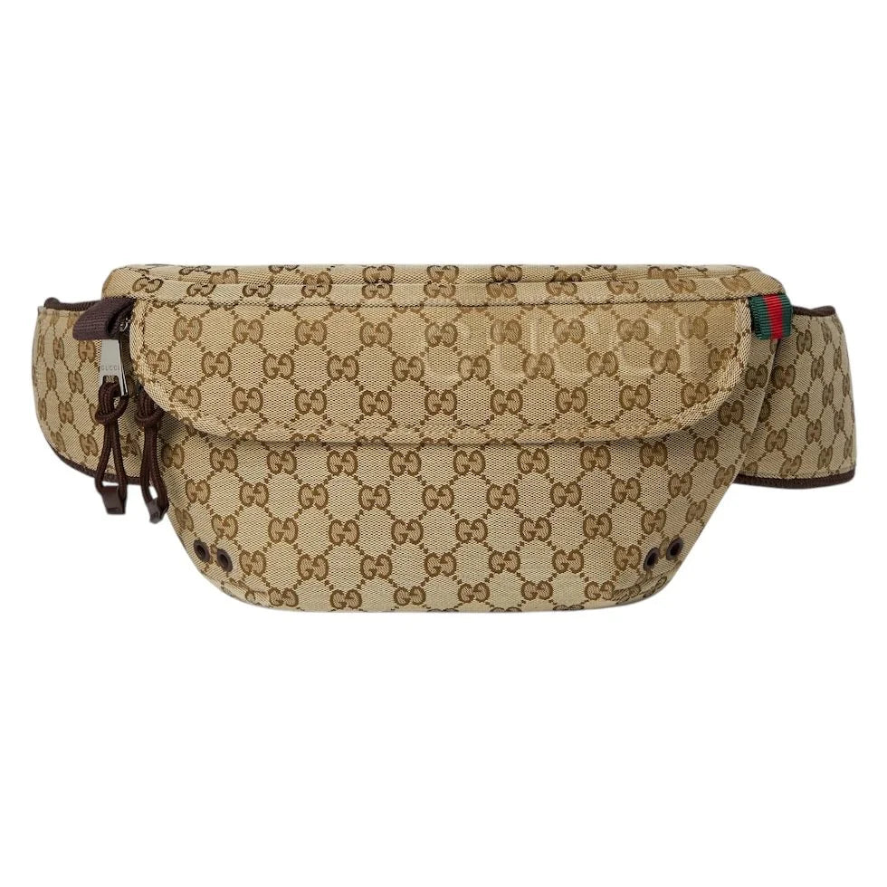 Gucci canvas large slingbag