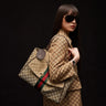 Gucci Paparazzo Large Top Handle Bag Beige