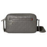 Gucci GG Emblem Small Crossbody Bag Grey