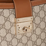 Gucci Padlock Medium Top Handle Bag Beige