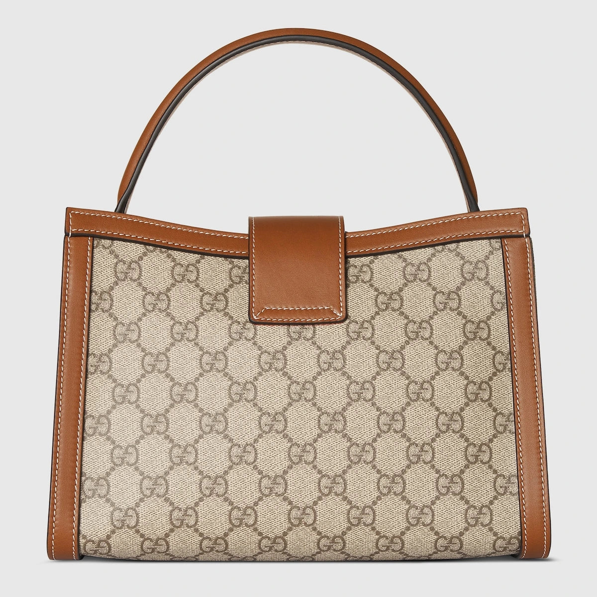 Gucci Padlock Medium Top Handle Bag Beige
