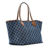 Gucci Small GG Denim Tote Bag Blue