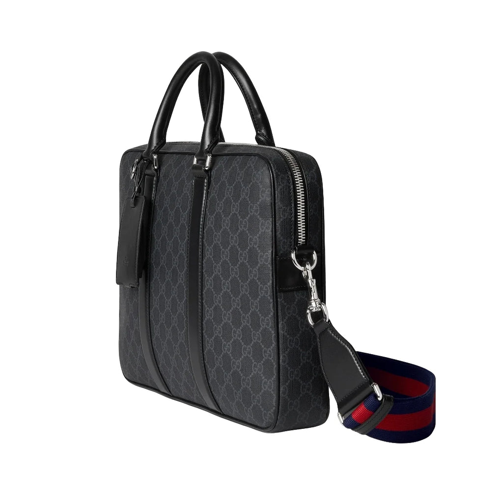 Gucci GG Black Medium Briefcase