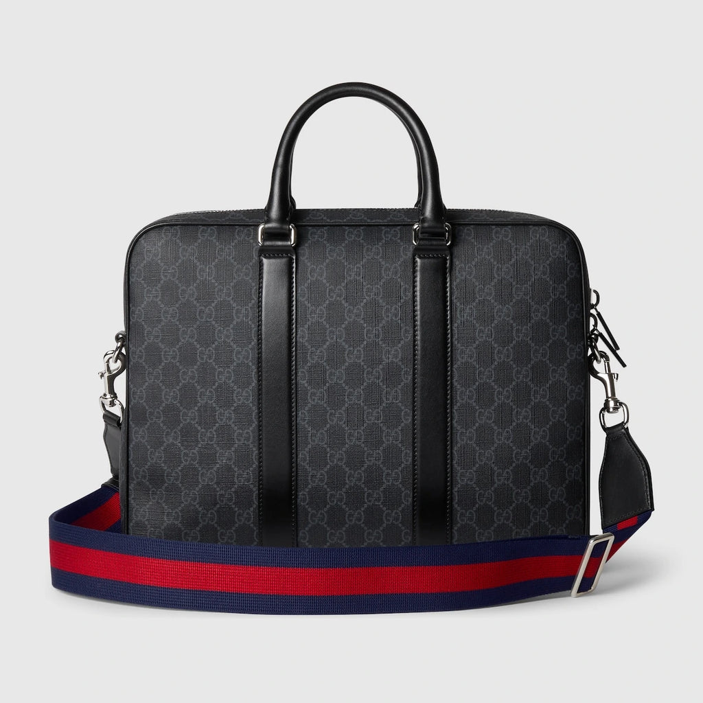 Gucci GG Black Medium Briefcase