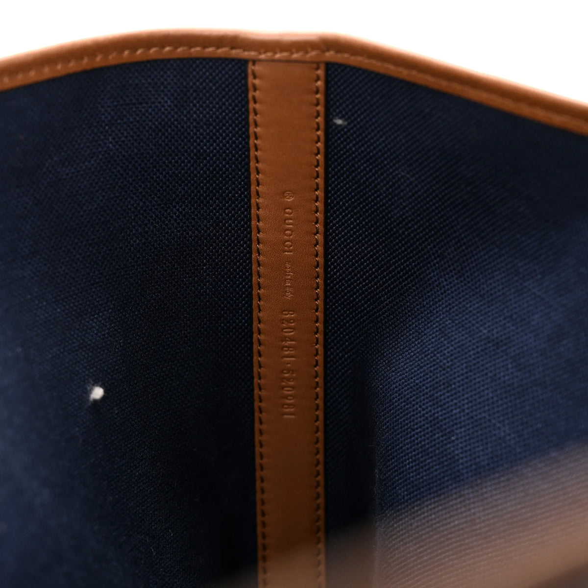 Gucci Small GG Denim Tote Bag Blue