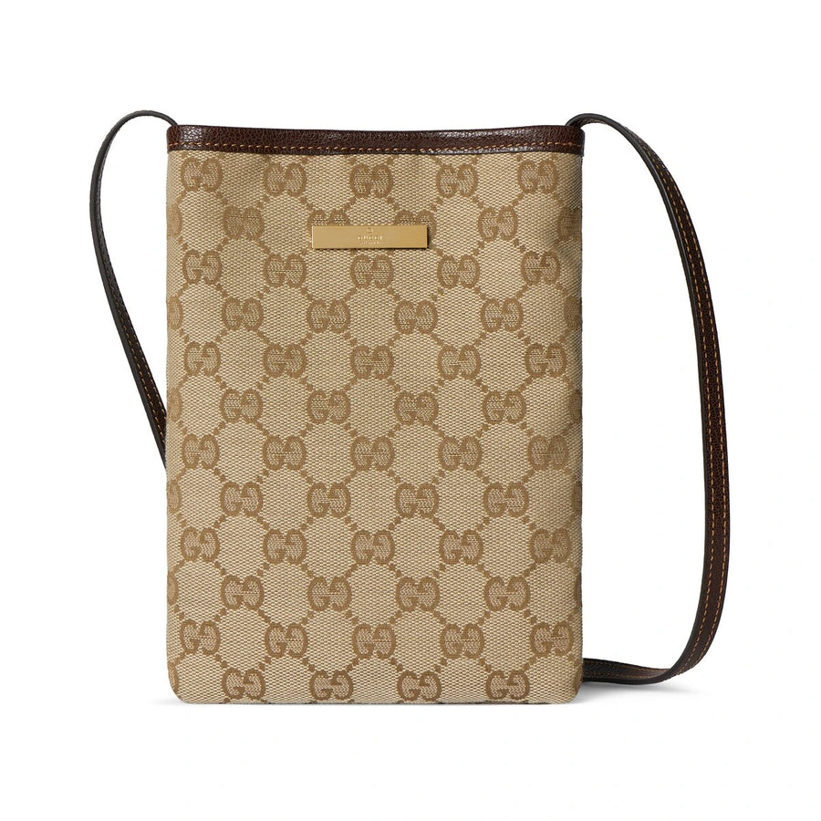 Gucci GG Phone Pouch Beige