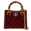 Gucci Diana Small Tote Bag Burgundy