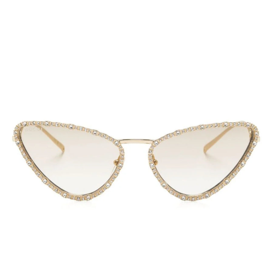 Gucci Eyewear crystal-embellished cat-eye sunglasses