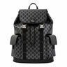 Gucci GG Supreme Monogram Backpack Black