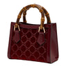 Gucci Diana Small Tote Bag Burgundy
