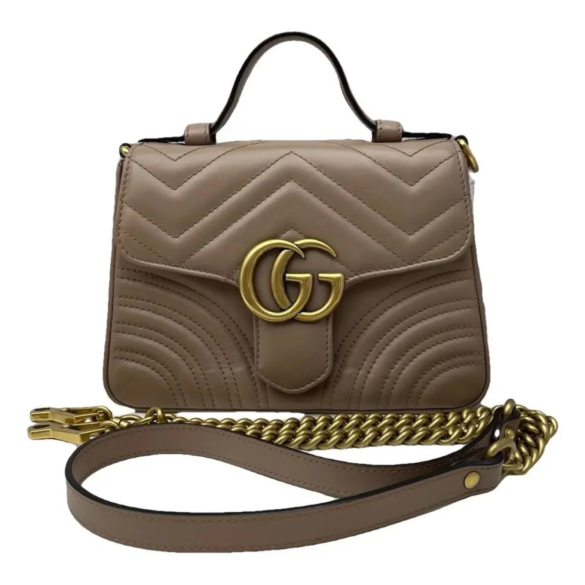 Gucci Flap leather crossbody bag