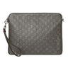Gucci GG Emblem Medium Crossbody Bag Grey