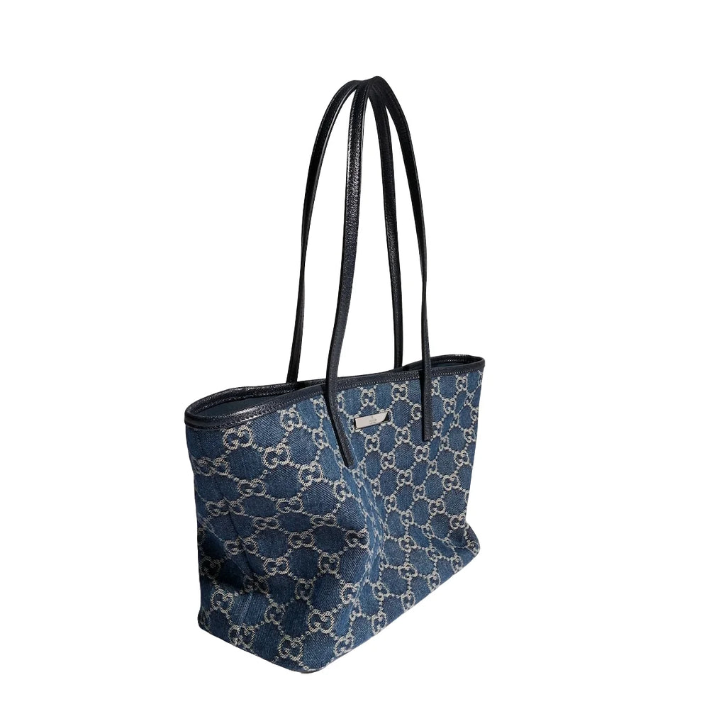 Gucci Tribeca Small Tote Bag Blue