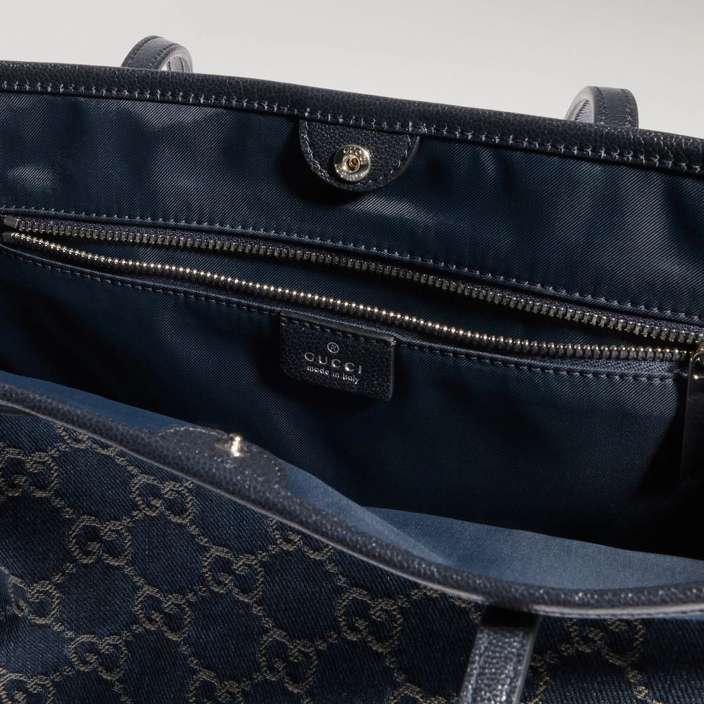 Gucci Tribeca Small Tote Bag Blue