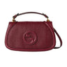 Gucci Blondie Woven Mini Shoulder Bag Burgundy