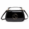 Gucci Blondie Patent Leather Shoulder Bag Black