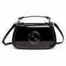 Gucci Blondie Patent Leather Shoulder Bag Black