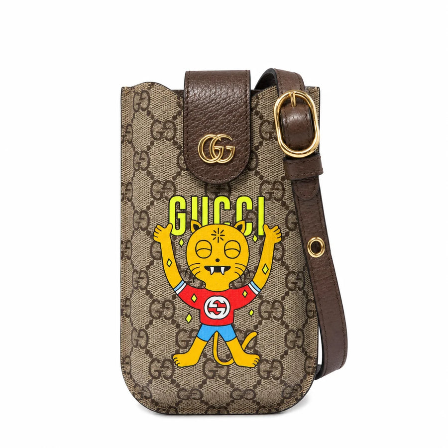 Gucci x Pablo Delcielo Phone Case Kitten Print