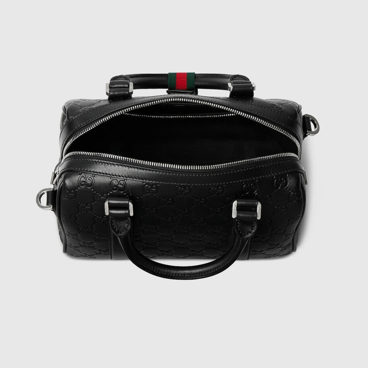 Gucci GG Emblem Small Duffle Bag Black