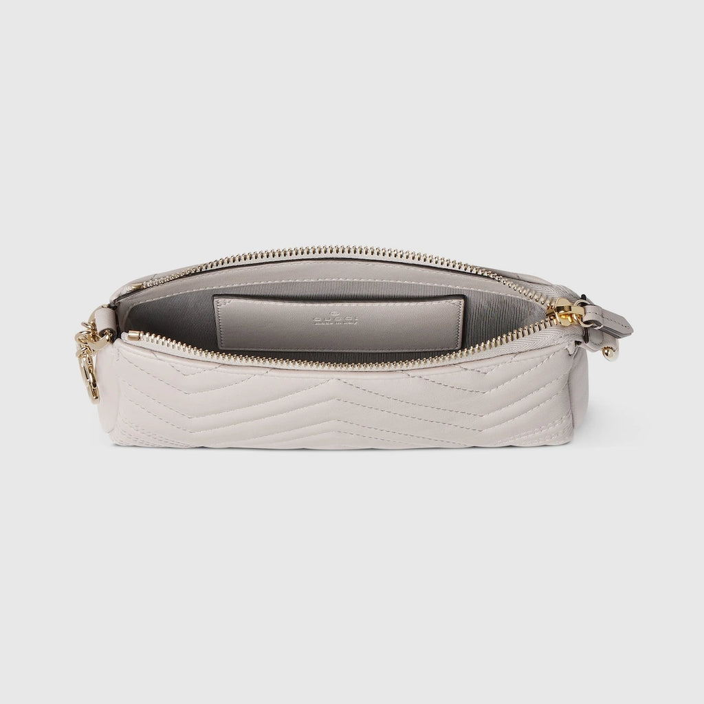Gucci GG Marmont Small Shoulder Bag White