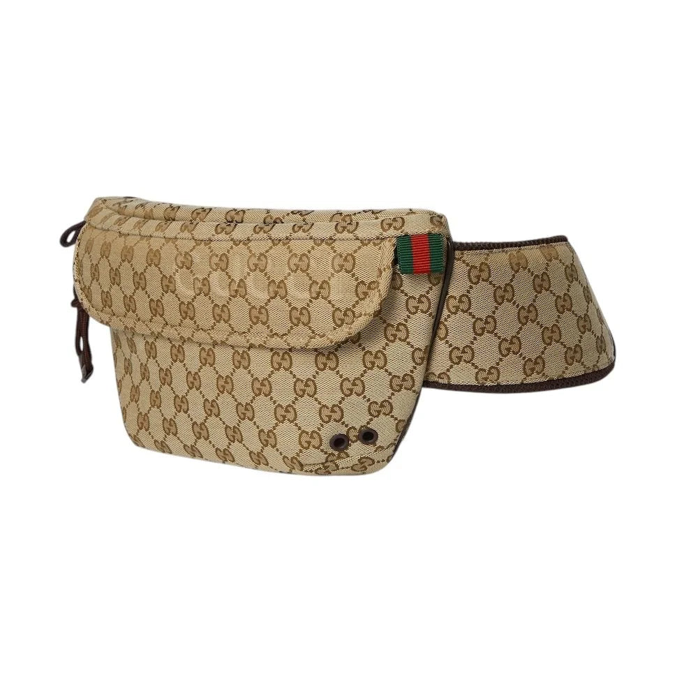 Gucci canvas large slingbag