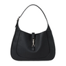 Gucci Jackie 1961 small textured-leather shoulder bag Black
