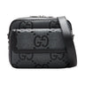 Gucci Jumbo GG Front Pocket Crossbody Bag Grey