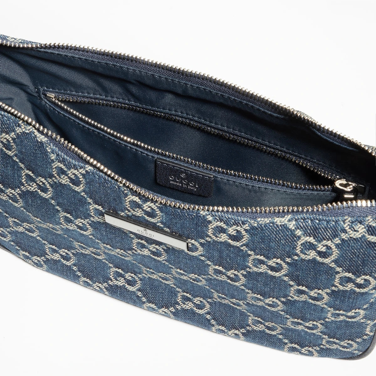 Gucci Lady Lunetta Small Shoulder Bag Blue