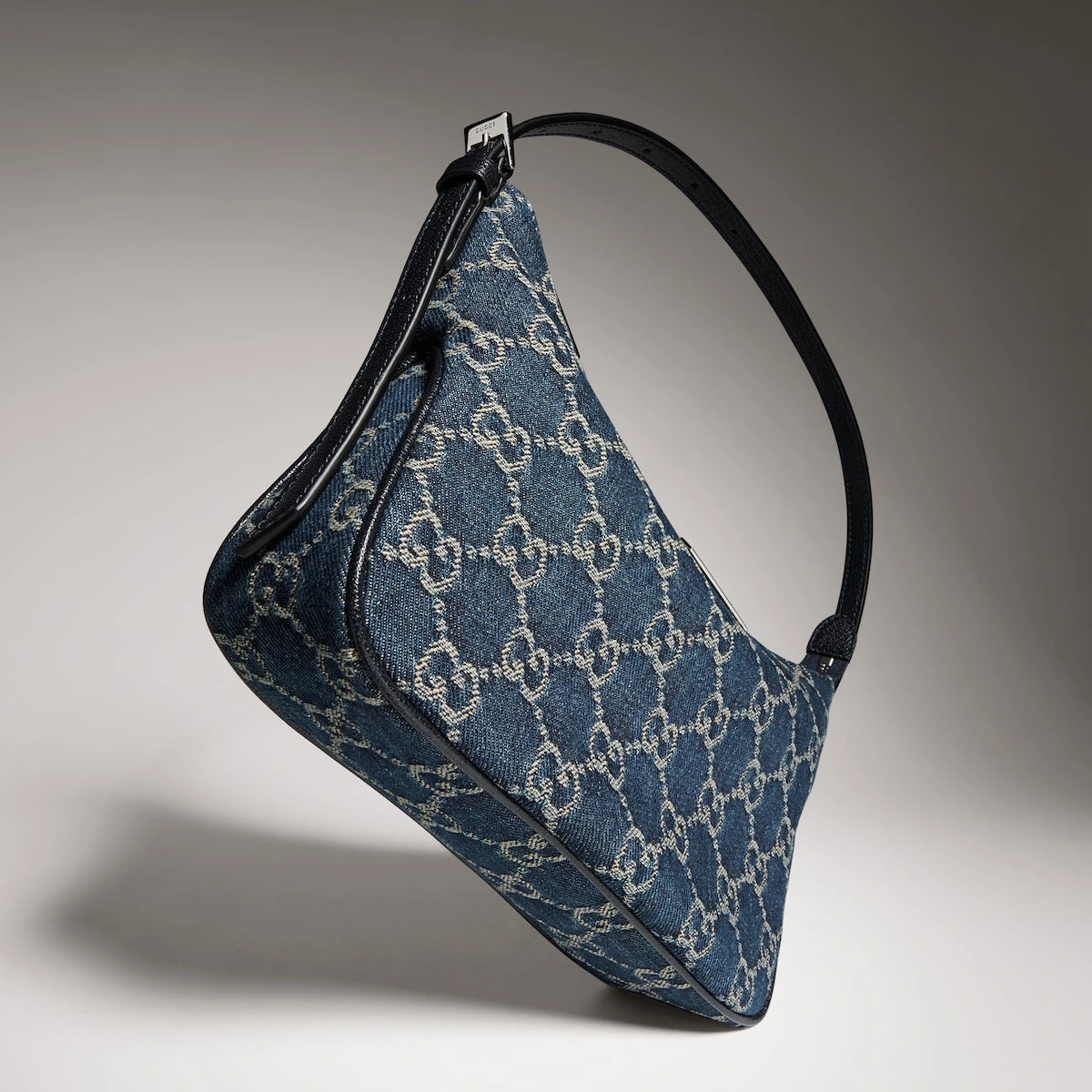 Gucci Lady Lunetta Small Shoulder Bag Blue