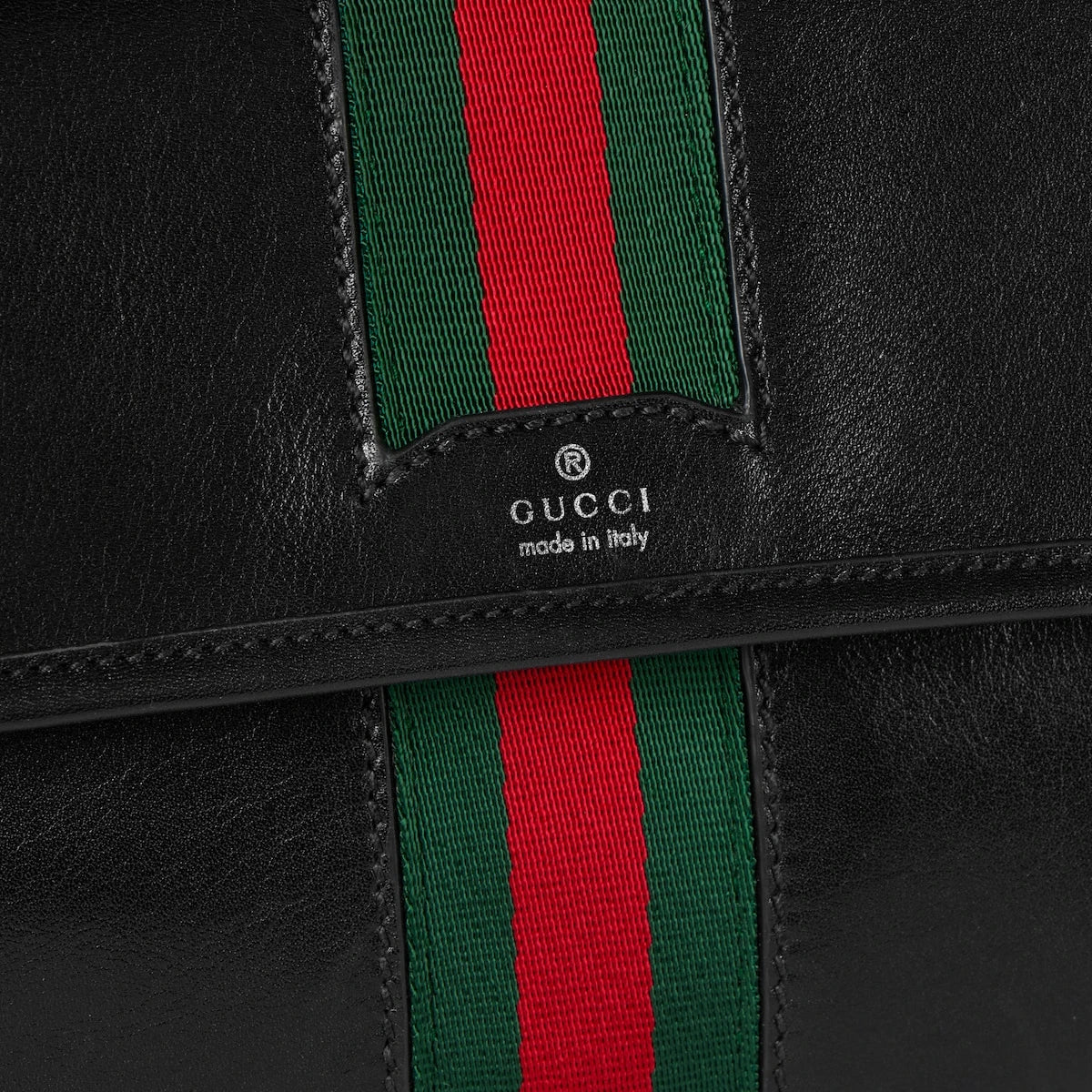Gucci Web Trademark Small Belt Bag Black