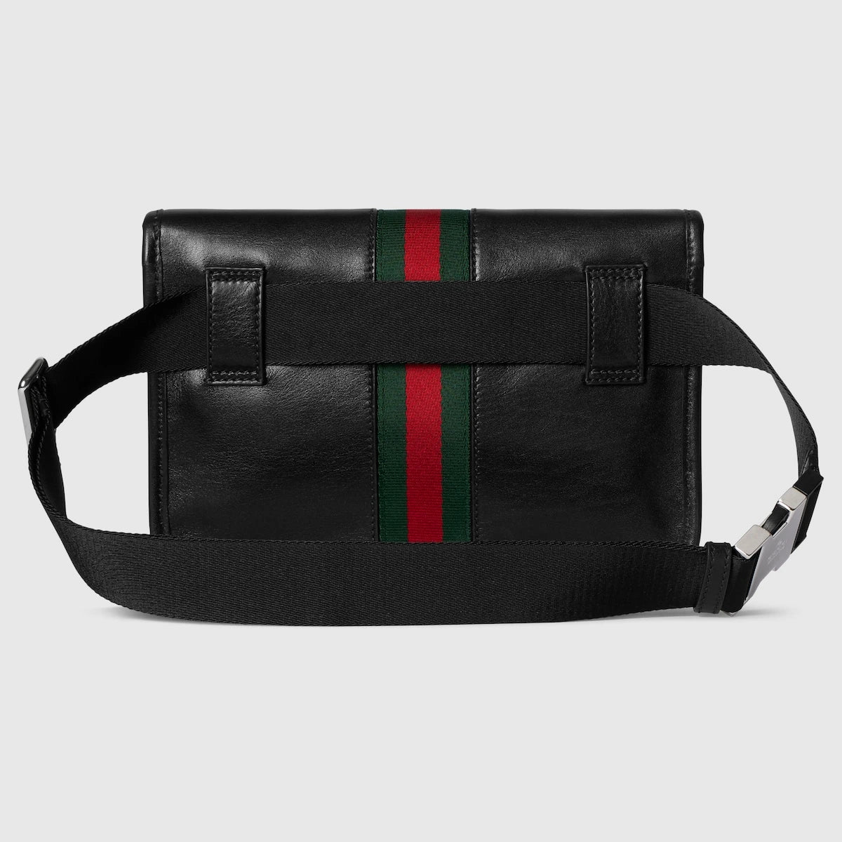 Gucci Web Trademark Small Belt Bag Black
