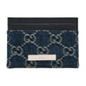 Gucci Plaque Card Case Blue