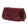 Gucci Blondie Patent Leather Shoulder Bag Burgundy Large