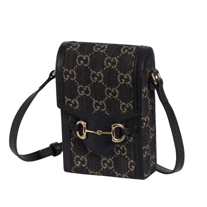 Gucci 1955 Vertical leather crossbody bag