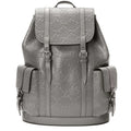 Gucci Leather Logo Embossed Backpack