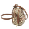 Gucci Beige Supreme Canvas Multi-Function Interlocking Shoulder Bag
