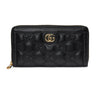 Gucci Matelassé Zip-Around Wallet