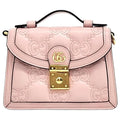 Gucci Matlase Small Top Handle Bag Pink