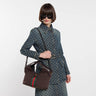 Gucci Giglio Small Tote Bag Brown
