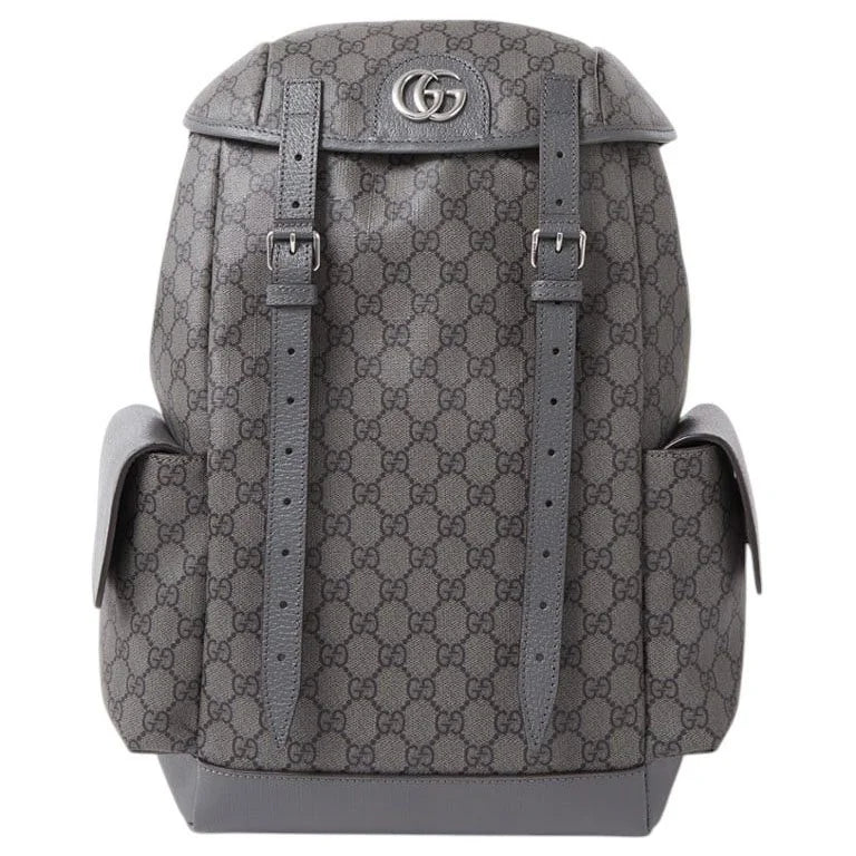 Gucci Medium Logo Leather Backpack