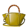 Gucci Mini bamboo top handle tote Green