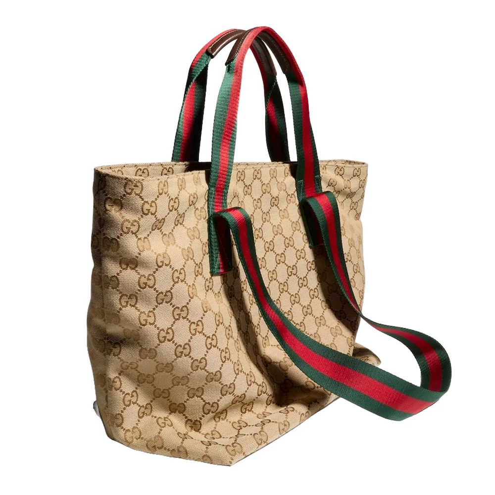 Gucci GG Small Tote Bag Beige