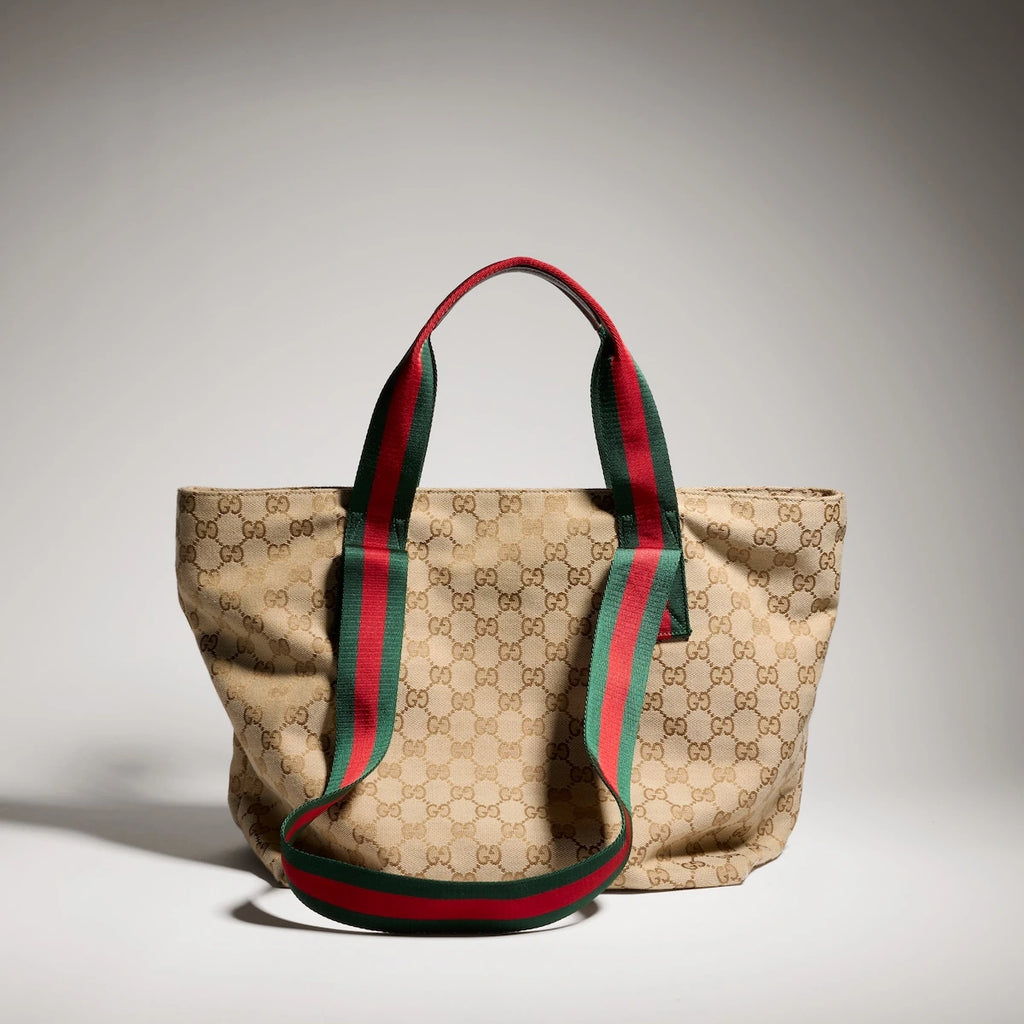 Gucci GG Small Tote Bag Beige