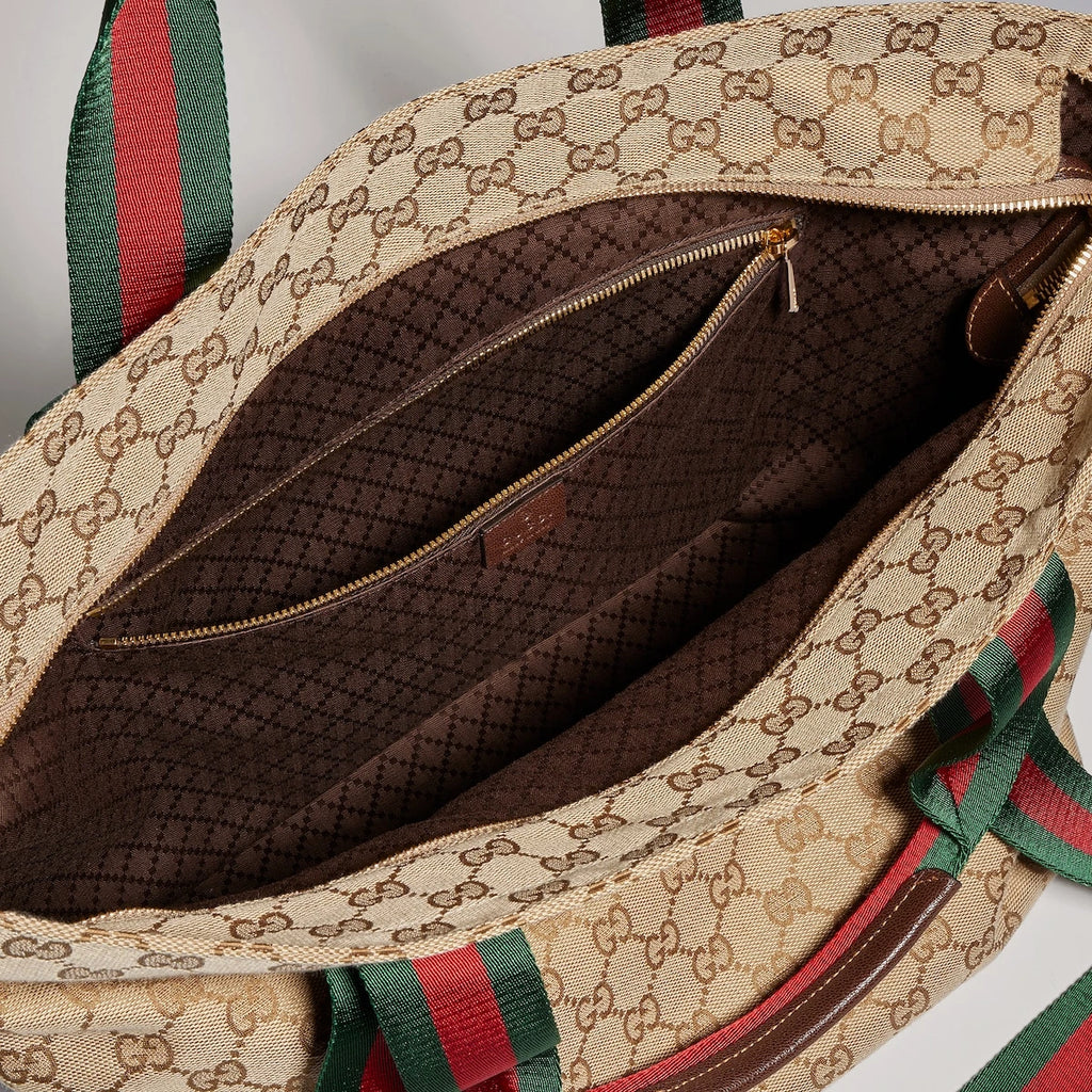 Gucci GG Small Tote Bag Beige