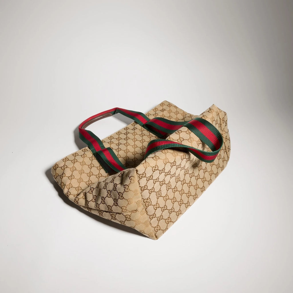 Gucci GG Small Tote Bag Beige