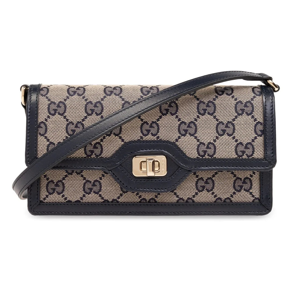 Gucci Navy blue Luce Mini shoulder bag