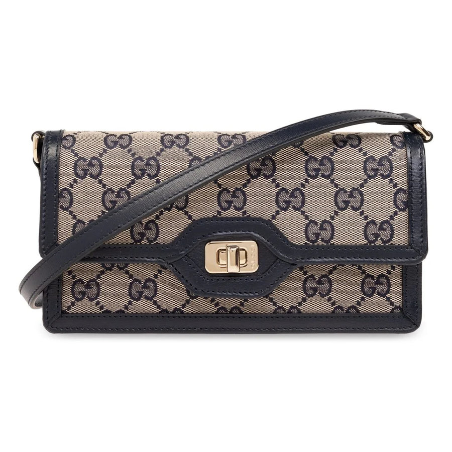 Gucci Navy blue Luce Mini shoulder bag
