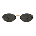 Gucci Oval frame sunglasses