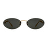 Gucci Oval frame sunglasses